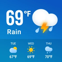 Live Weather: Daily Forecast 图标